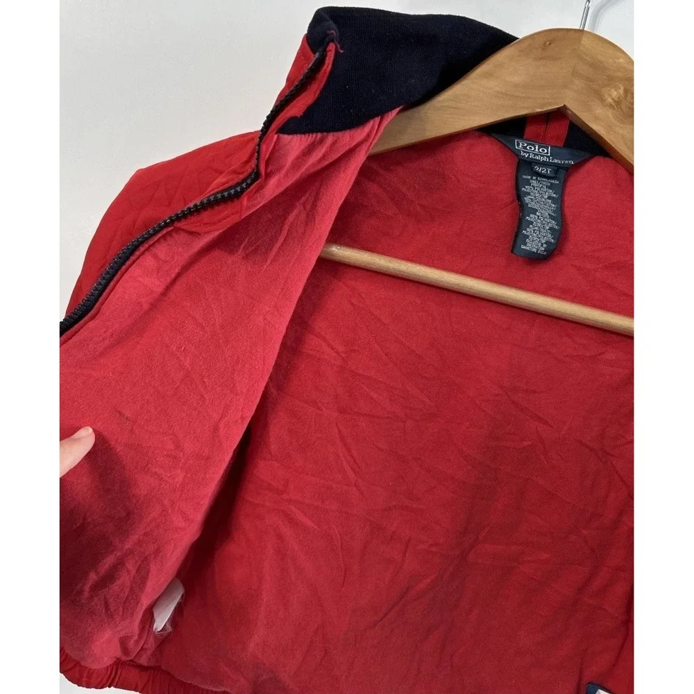 Baby Polo Ralph Lauren 2011 Team Racing Jacket Full Zip Big Pony Italy Flag 2 2T
